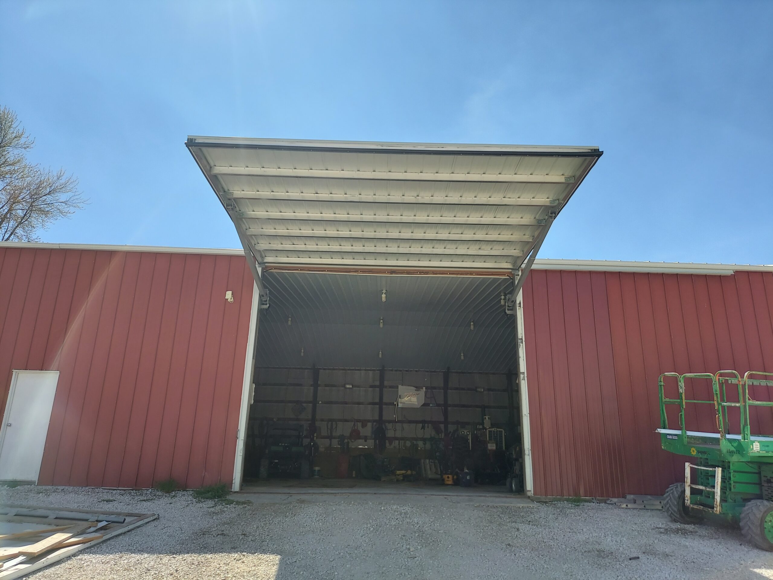 Swing Door on Large Building